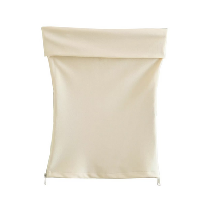 Persephone - Anliegendes Top mit markantem Reißverschluss