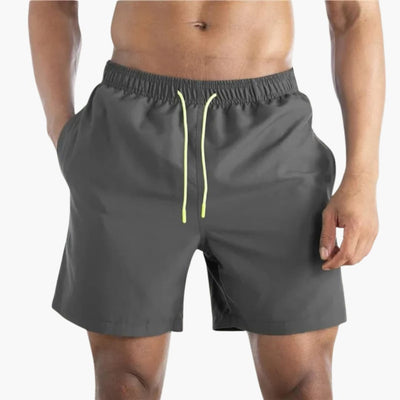 Herren Badeshorts mit Kordelzug und Seitentaschen
