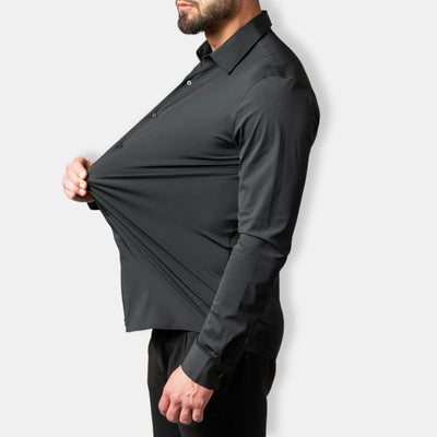 Herren Schlanke Passform Hemd | Langarm