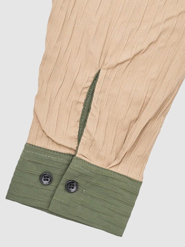 Ivin -  Farbblock Lässiges Hemd