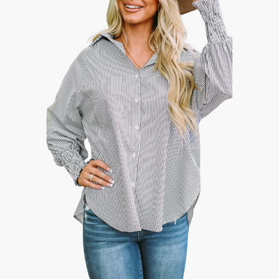 Lässiges Damenhemd mit Knopfleiste – Bequem & Stilvoll