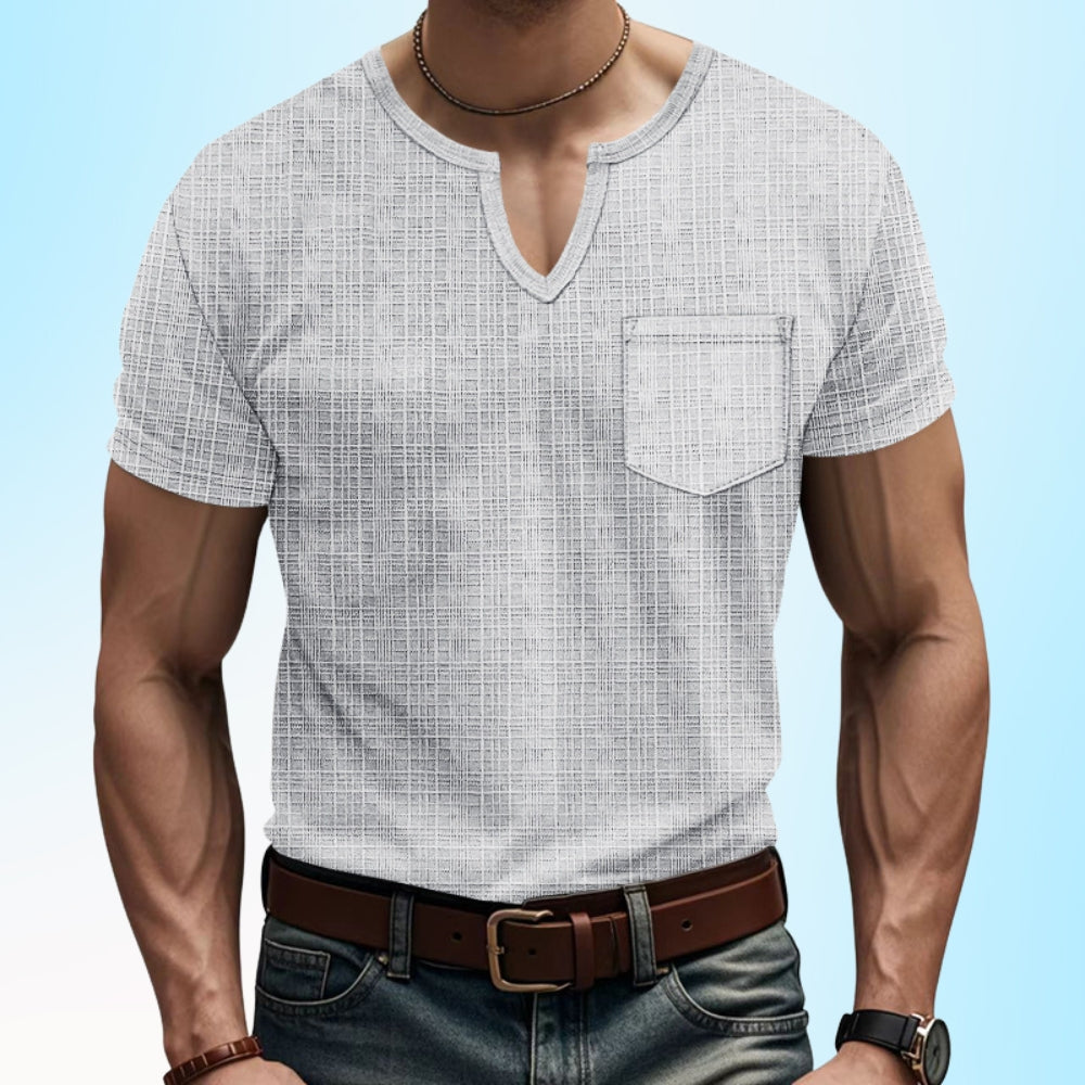 Kosta - Elegantes Kurzarm T- Hemd