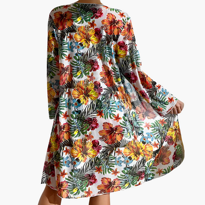 3-teiliges Bikini-Set - Damen Strand-Outfit mit Cover-up