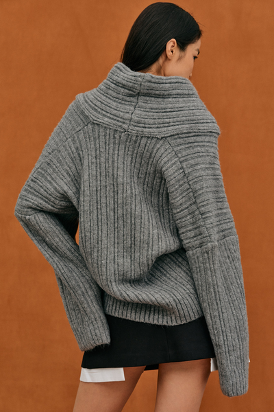 Elena™ Off-Shoulder Strickpullover