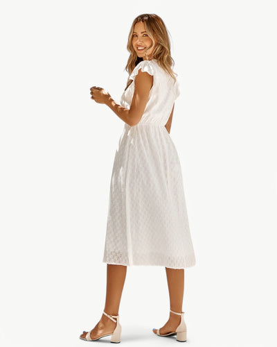 Julieta – Midikleid Mit Rüschenärmeln