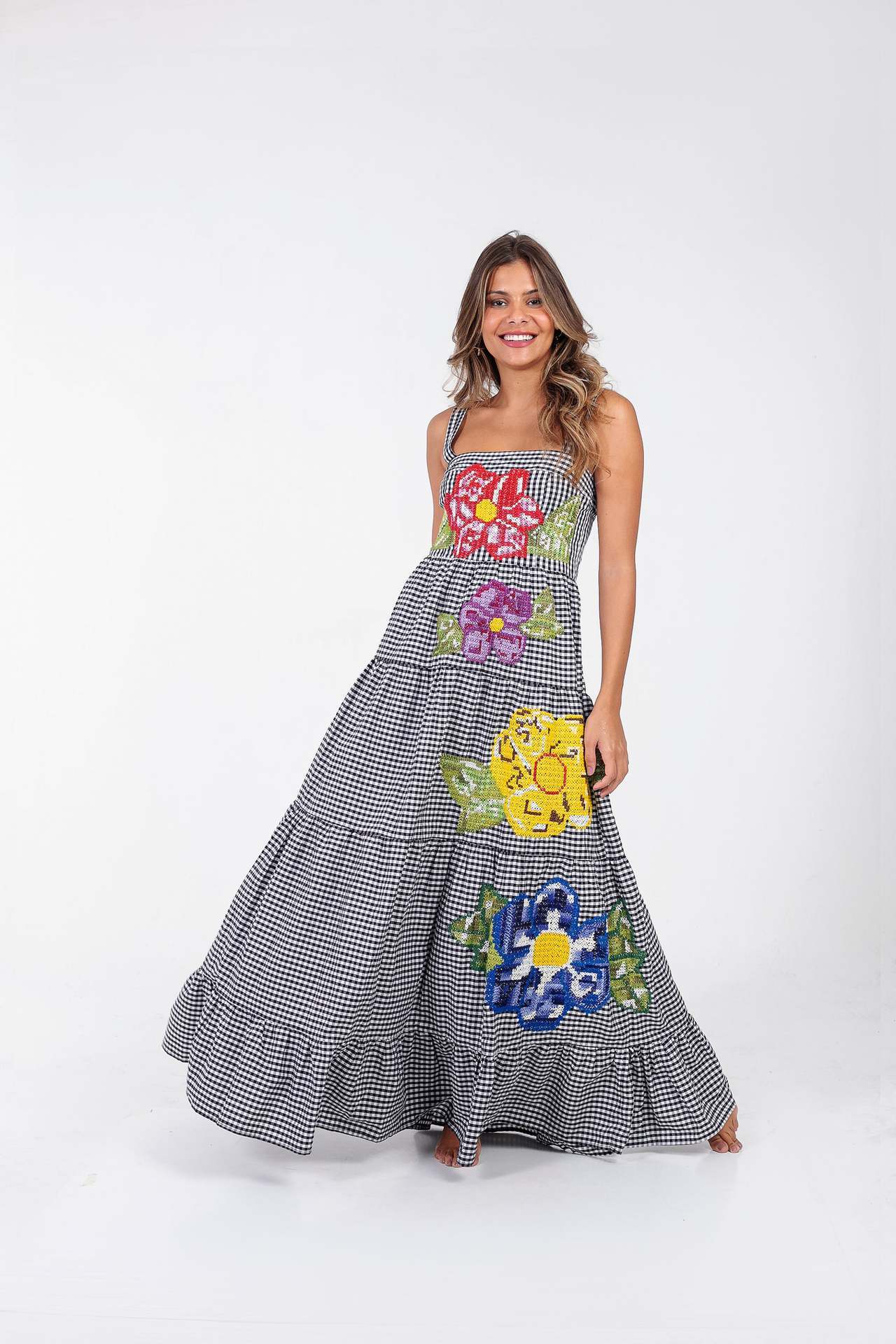 Ann – Langes Strandkleid für Frauen