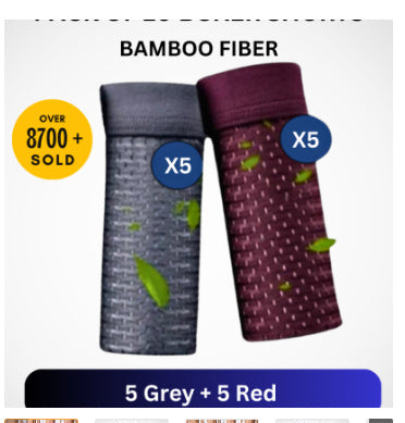 Rowan – Hochwertige Herren-Boxershorts aus Eiskrepp mit Mesh