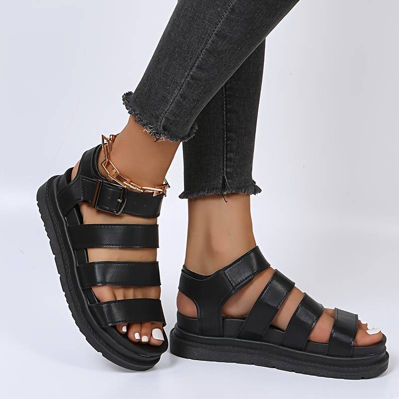 Heidi-Mode | Sandalen mit Offener Riemen Um Den Knöchel