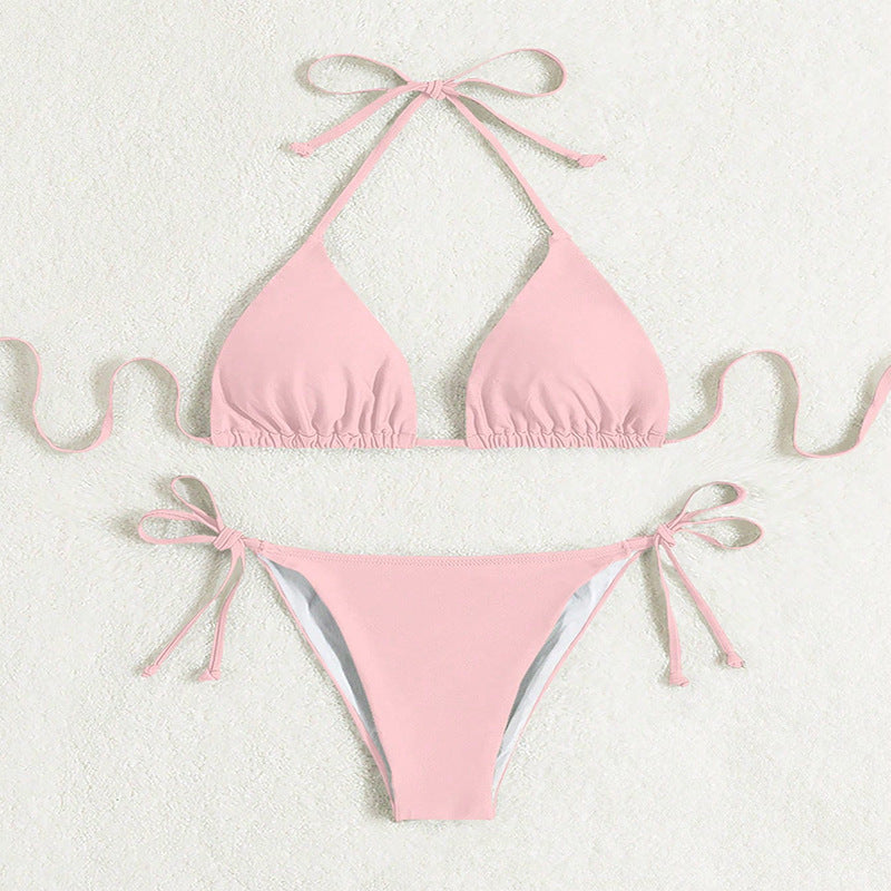 Anne – Bunter Tied Halter Bikini