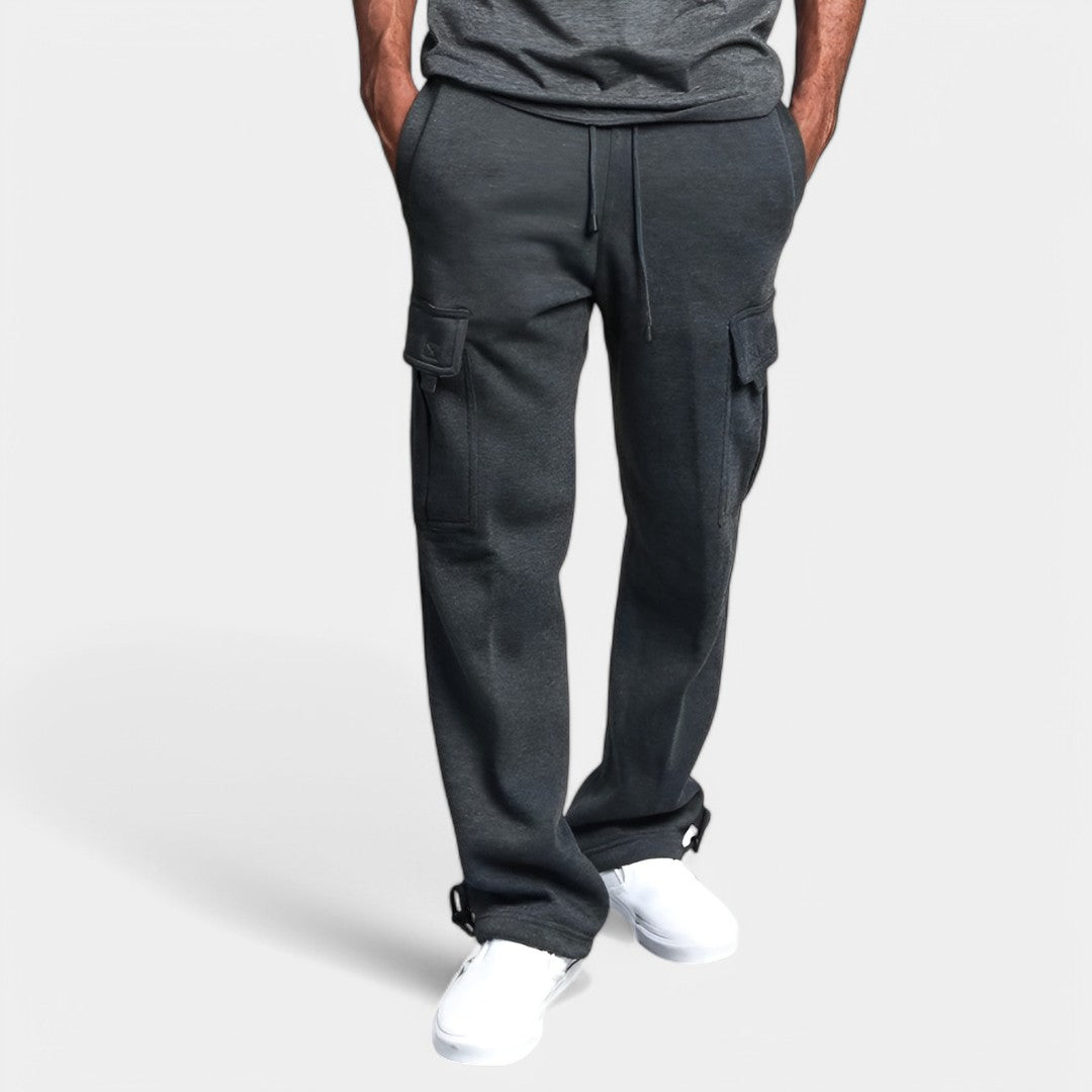 MIRAVO | Lässige Multi-Pocket Jogginghose mit geradem Bein