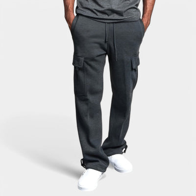 MIRAVO | Lässige Multi-Pocket Jogginghose mit geradem Bein