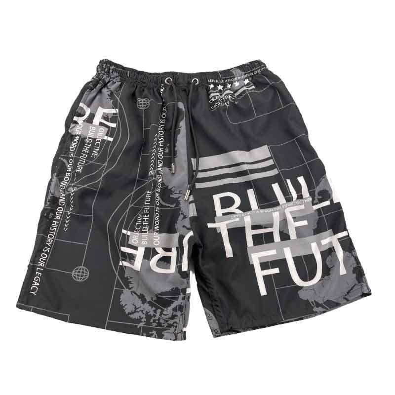 Gareth – Bedruckte Boardshorts mit Kordelzug für den Sommer