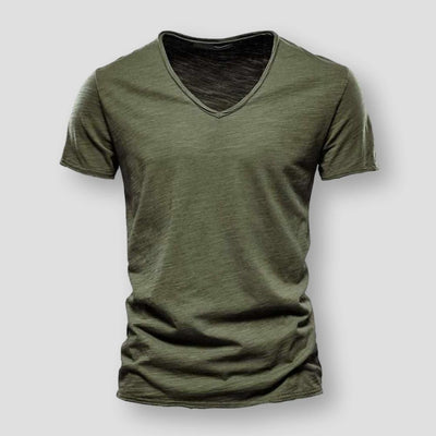 Vekie - North Royal Legeres V-Ausschnitt T-Shirt