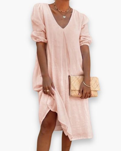 Damen Elegantes Lässiges Midikleid | Sommerkleider