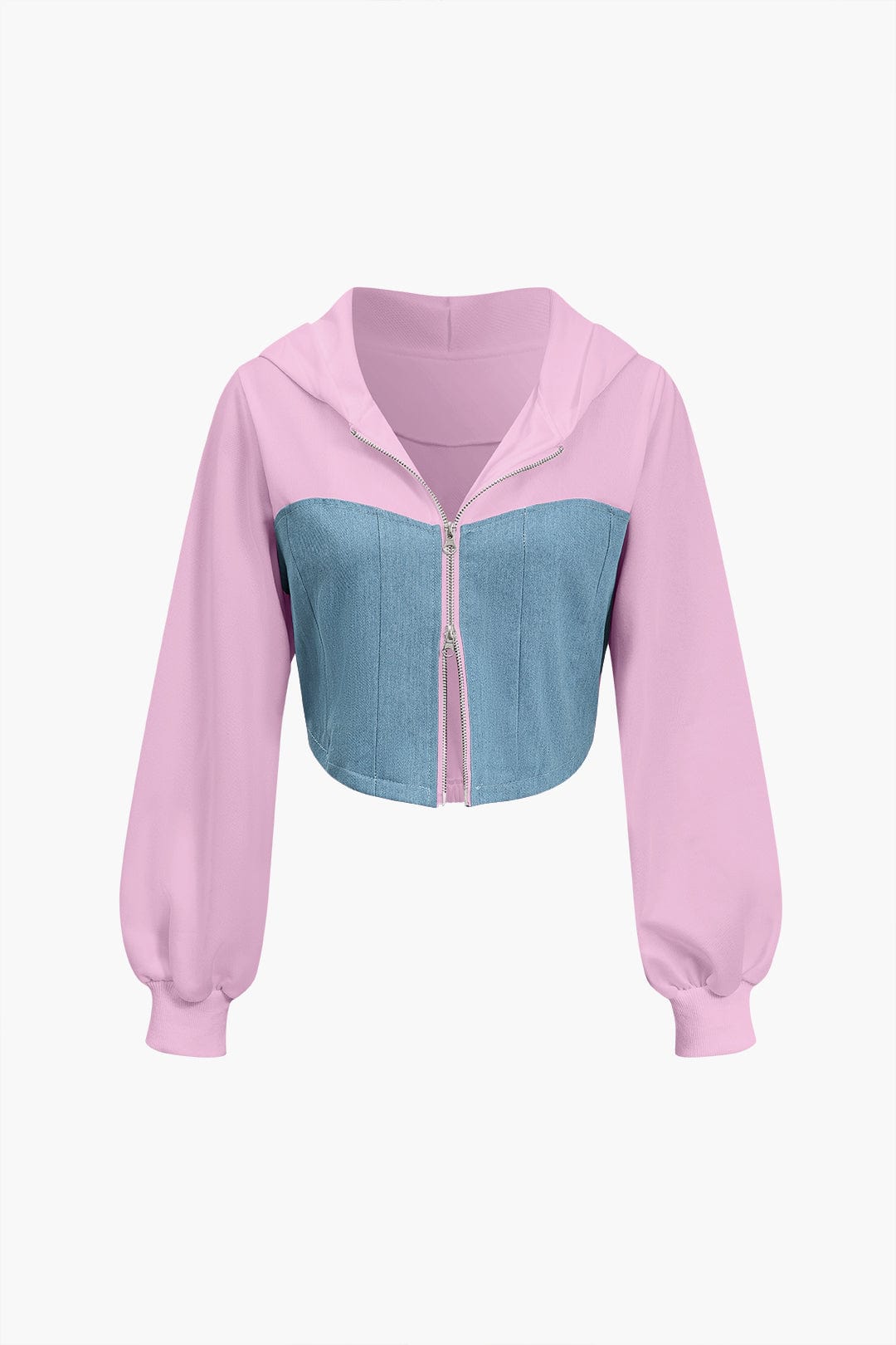 Hope | Sportliches Zweiteiler-Set mit Denim-Details