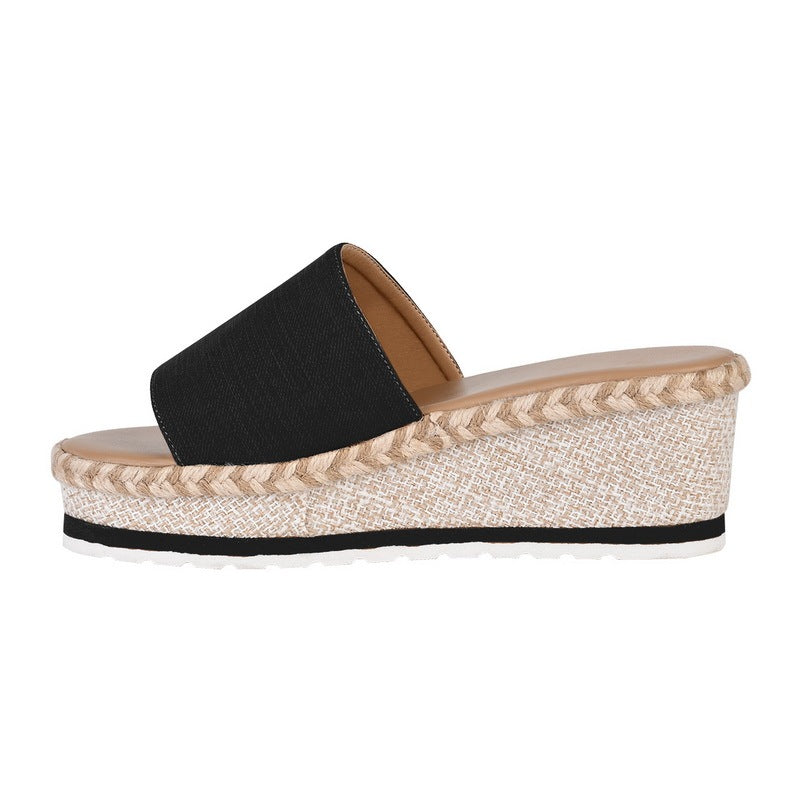 Holly – Plattformsandalen mit Keilabsatz und modischem Design