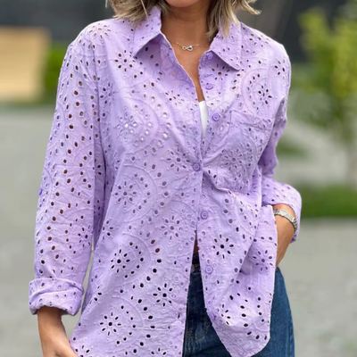 Liselotte - Besticktes Bohemian Shirt