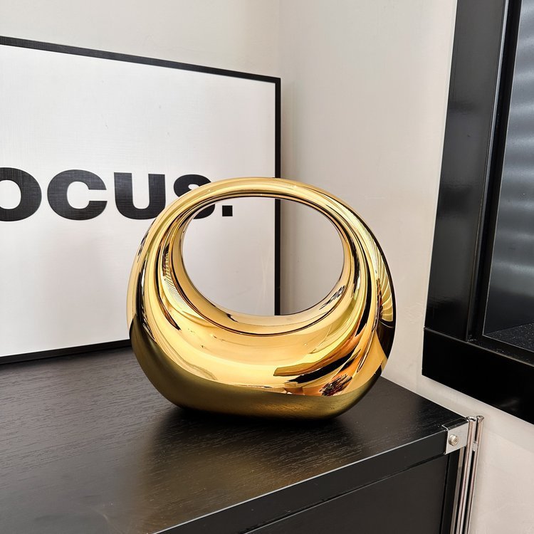 Elizabeth – Acryl Handtasche Mond Dinner Tasche Umhängetasche