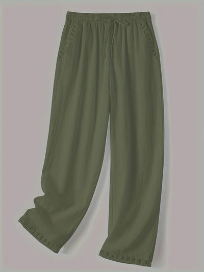 Tracey - Kontrast Besatz Verkürzt Hose