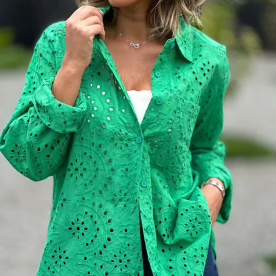 Liselotte - Besticktes Bohemian Shirt