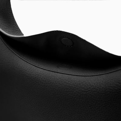 Fay | Kleine strukturierte Damenhandtasche aus echtem Leder mit Drehverschluss & Top-Handle