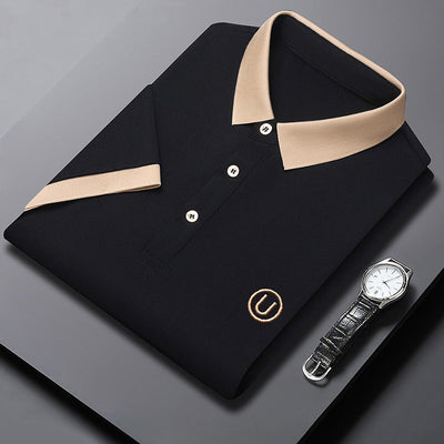Damien – Kurzärmeliges Polo-Shirt für Herren im Business-Casual-Stil