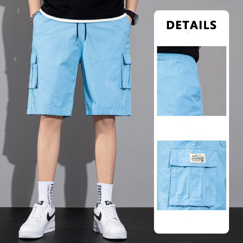 Jack – Legere Cargo-Shorts mit Kordelzug und mehreren Taschen für den Sommer