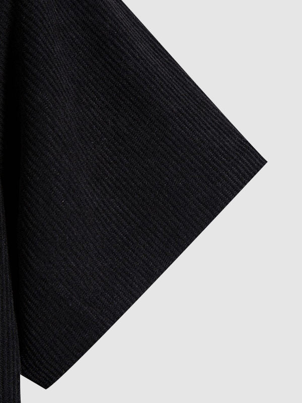 Gusion - Patchwork Kord Hemd mit kurzen Ärmeln