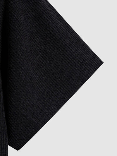 Gusion - Patchwork Kord Hemd mit kurzen Ärmeln