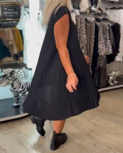 Shihua – Trendiges Plisseekleid