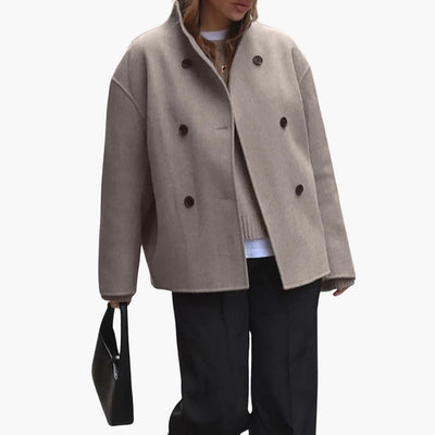 Kurz Wolljacke für Damen