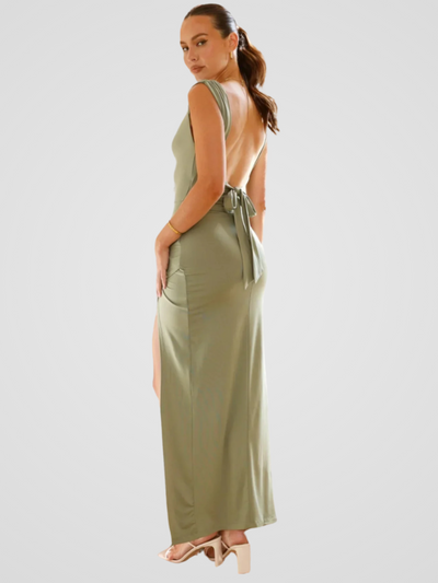 VERDE VIBE MAXIKLEID