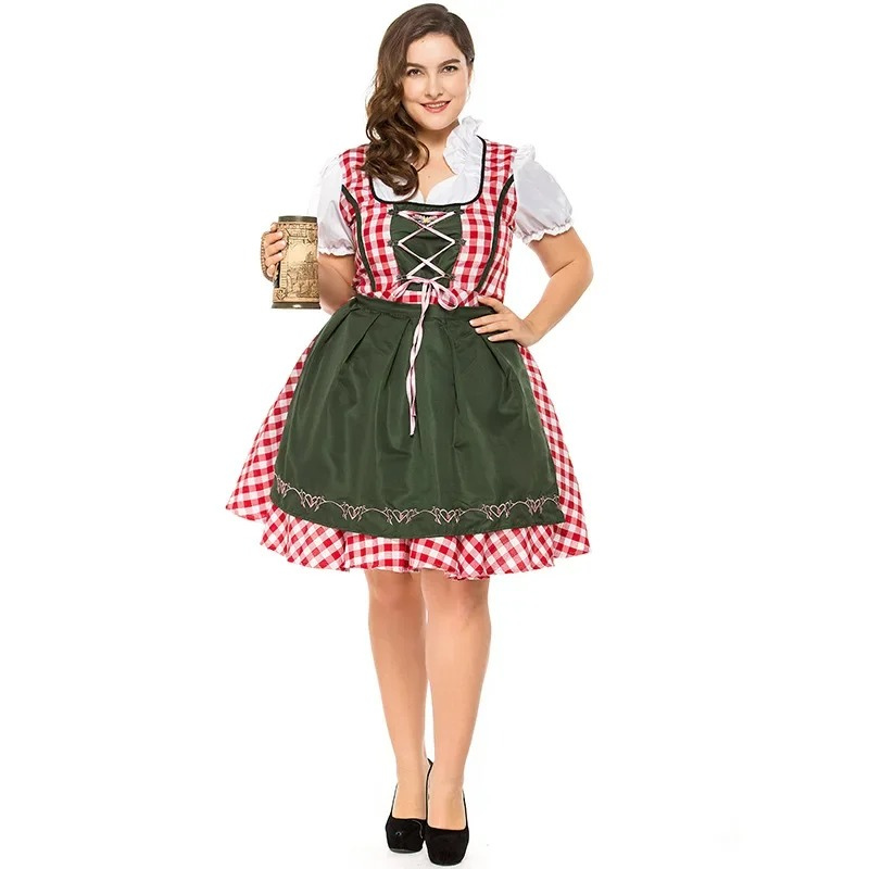Übergrößen Oktoberfest Dirndl