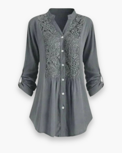 Damen Elegante Lange Bluse | Blusen