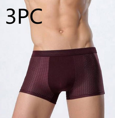 Rowan – Hochwertige Herren-Boxershorts aus Eiskrepp mit Mesh