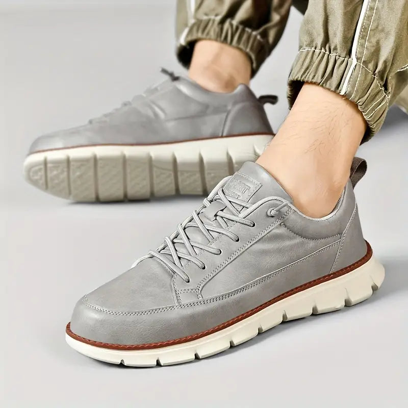 Frederick | Stylische Leder Turnschuhe