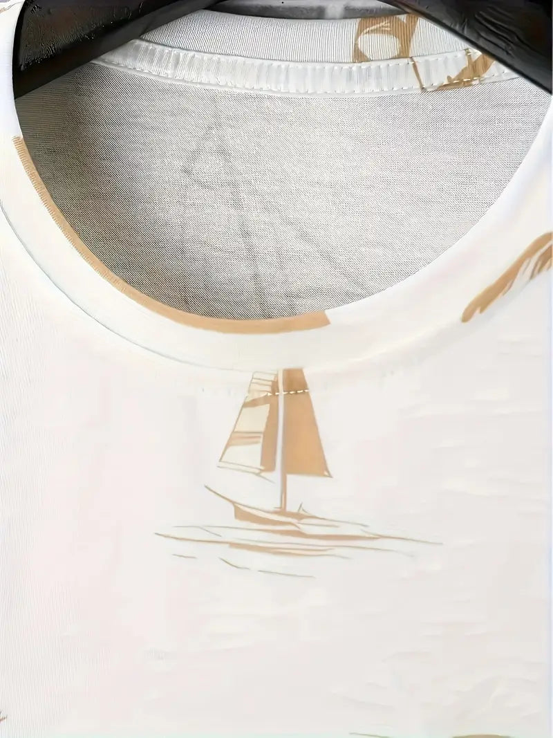 Barea – Elegant Sommer Zweiteilig Gedruckt  Set