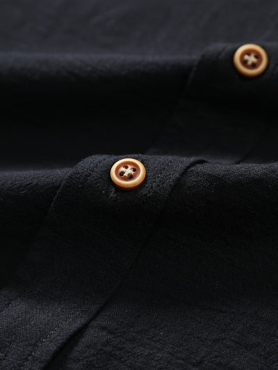 Tejada - Lässiges Baumwollhemd Mit Tasche