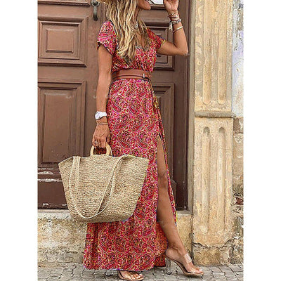 Luna® | Elegantes Bohemian Maxi-Kleid