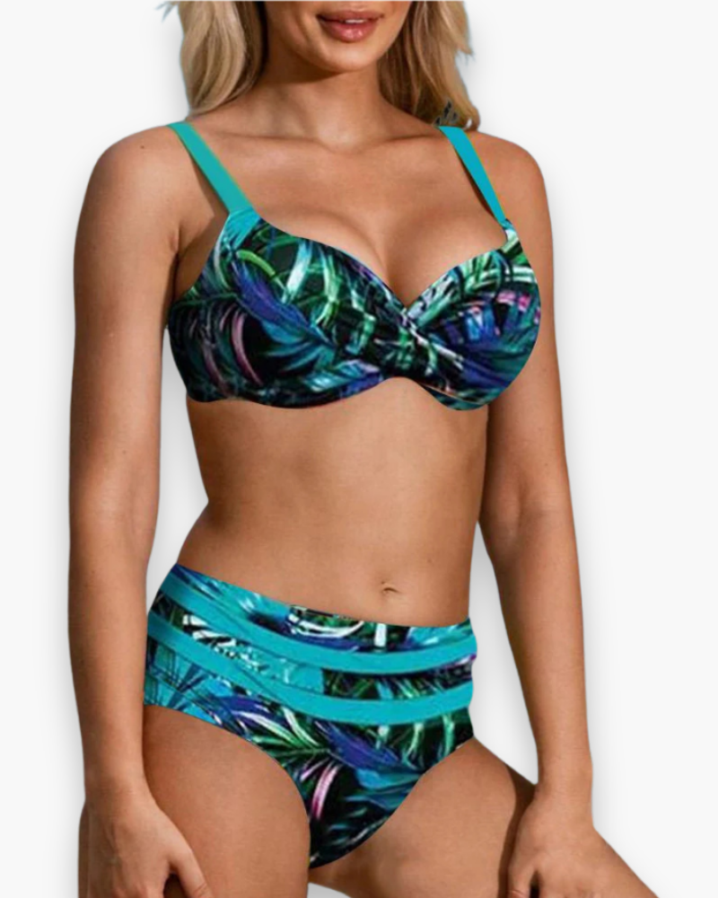 Damen Hochtaillierter Bikini | Stilvoll und Bequem
