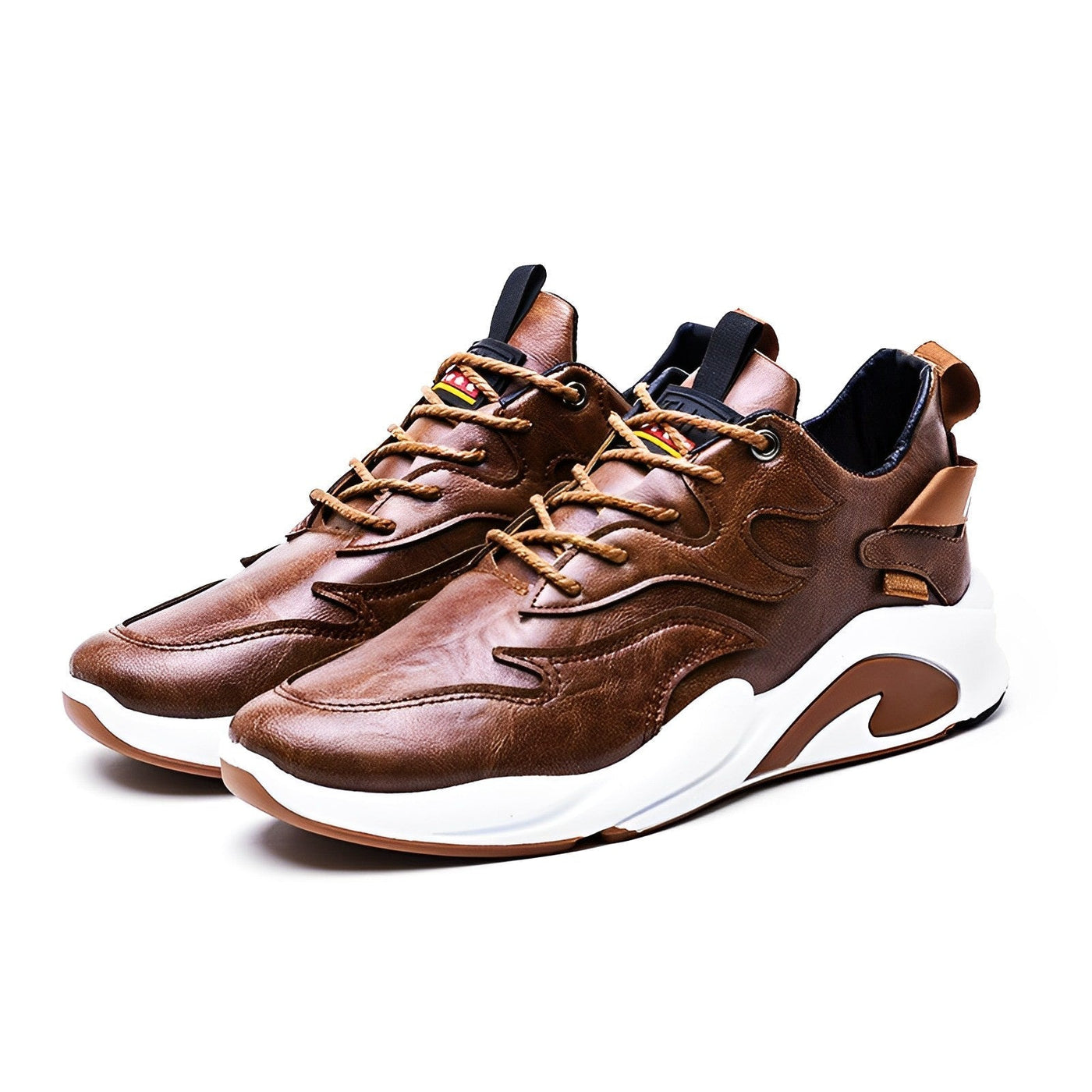 Lucas- Echtes Leder Turnschuhe