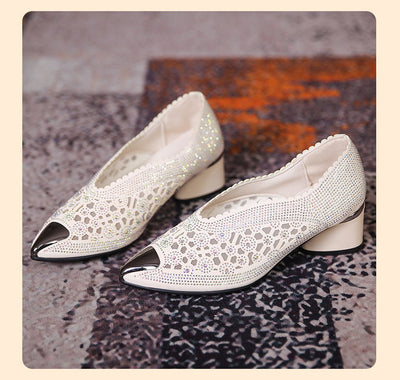 Jennifer – Hohle Netz Hot Drilling Pumps für Damen