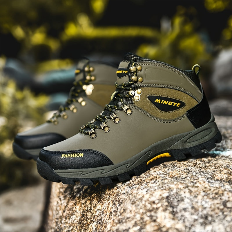 Winterschuhe Herren | Hoher Schnitt Outdoor Stiefel Mit Schnürung