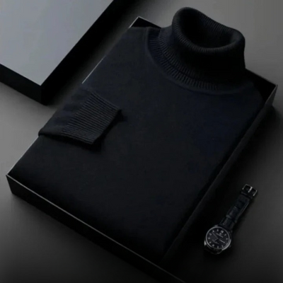 Patrick | Klassischer Kaschmir-Rollkragenpullover