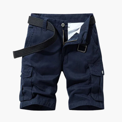 Herren Cargoshorts mit Taschen und Gürtel für den Sommer