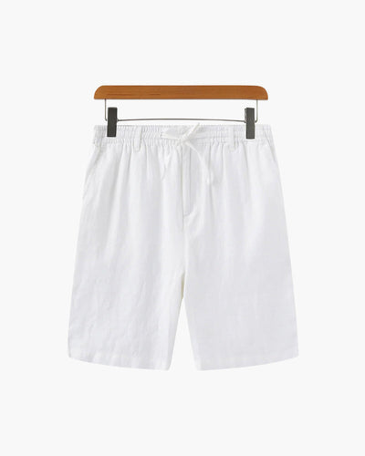 Waylon | Lightweight Herren Sommer Leinen-Shorts mit Kordelzug
