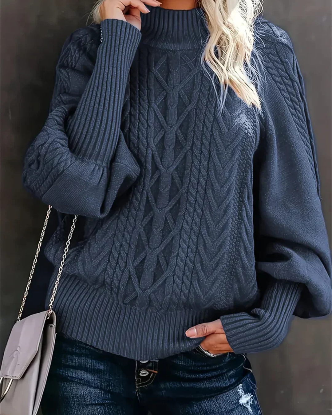 Lucile - Luxuriöser Strickpullover für Damen