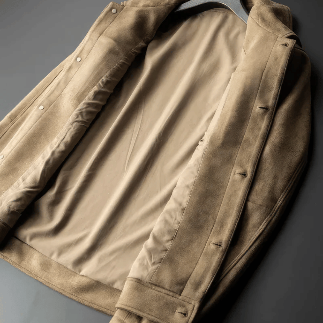 Alwin | Modische Wildlederjacke