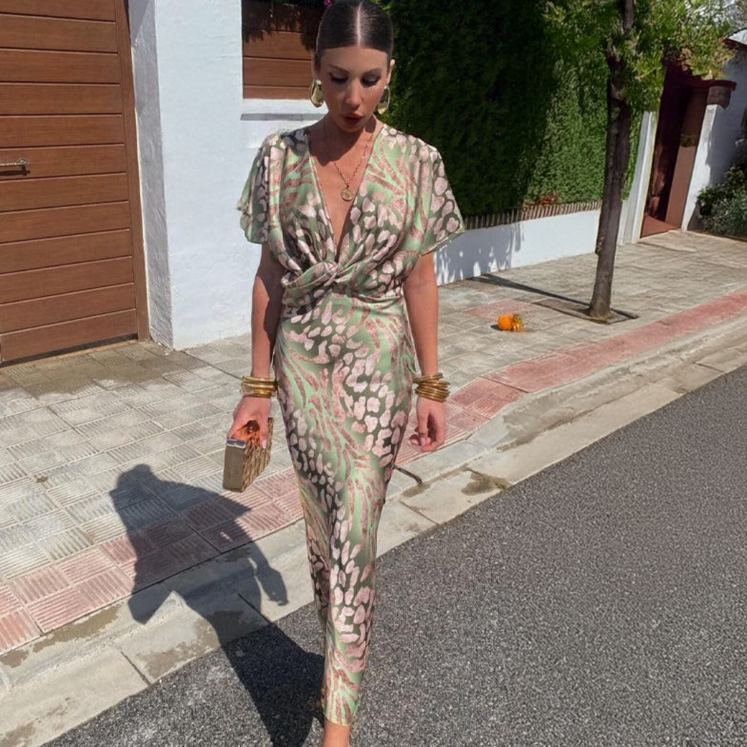 Ginevra | Elegantes Kleid mit Drapierung