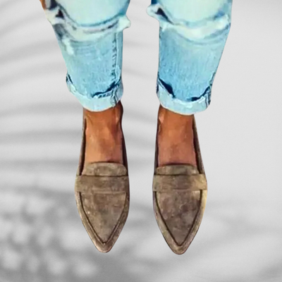 Chinda – Bequemer Rutschfester Flacher Pantoffel